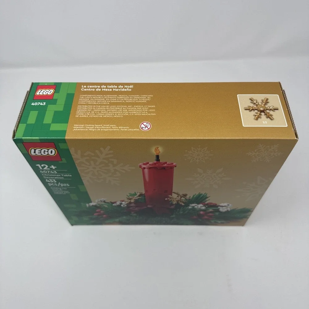 Lego 40743 Christmas Table Decoration Candle Brand New